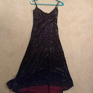 Black Velvet Betsey Johnson Dress